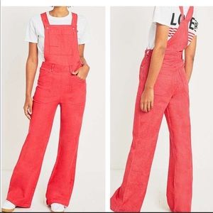LF Markey overalls mint condition never worn Red US 6 small Urban Outfitters 70s